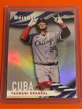 Yasmani Grandal #B-15 2021 Topps Chrome Beisbol Baseball Trading Card